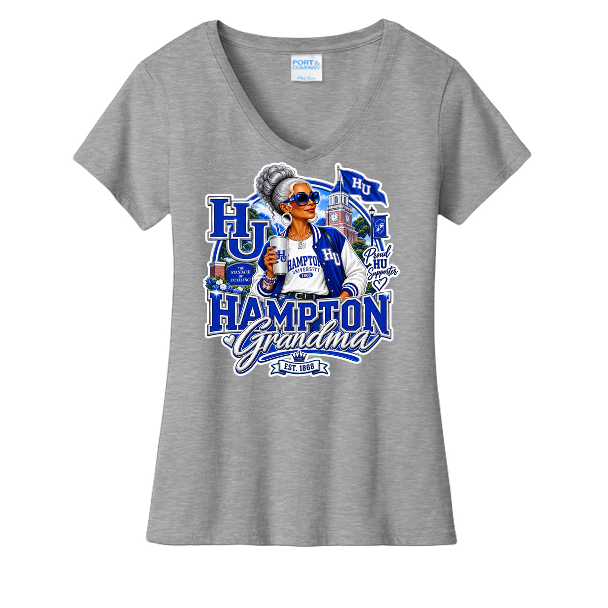 Athletic Heather - LPC450V - FRONT