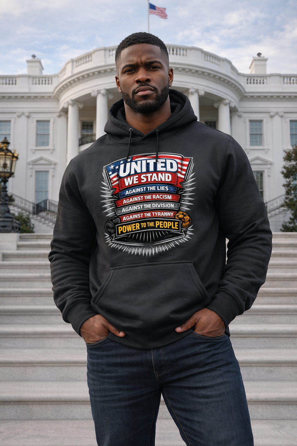UNTED WE STAND HOODIE