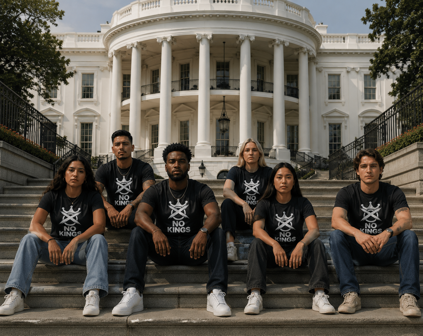 No Kings T-Shirt – Equality Streetwear Graphic Tee