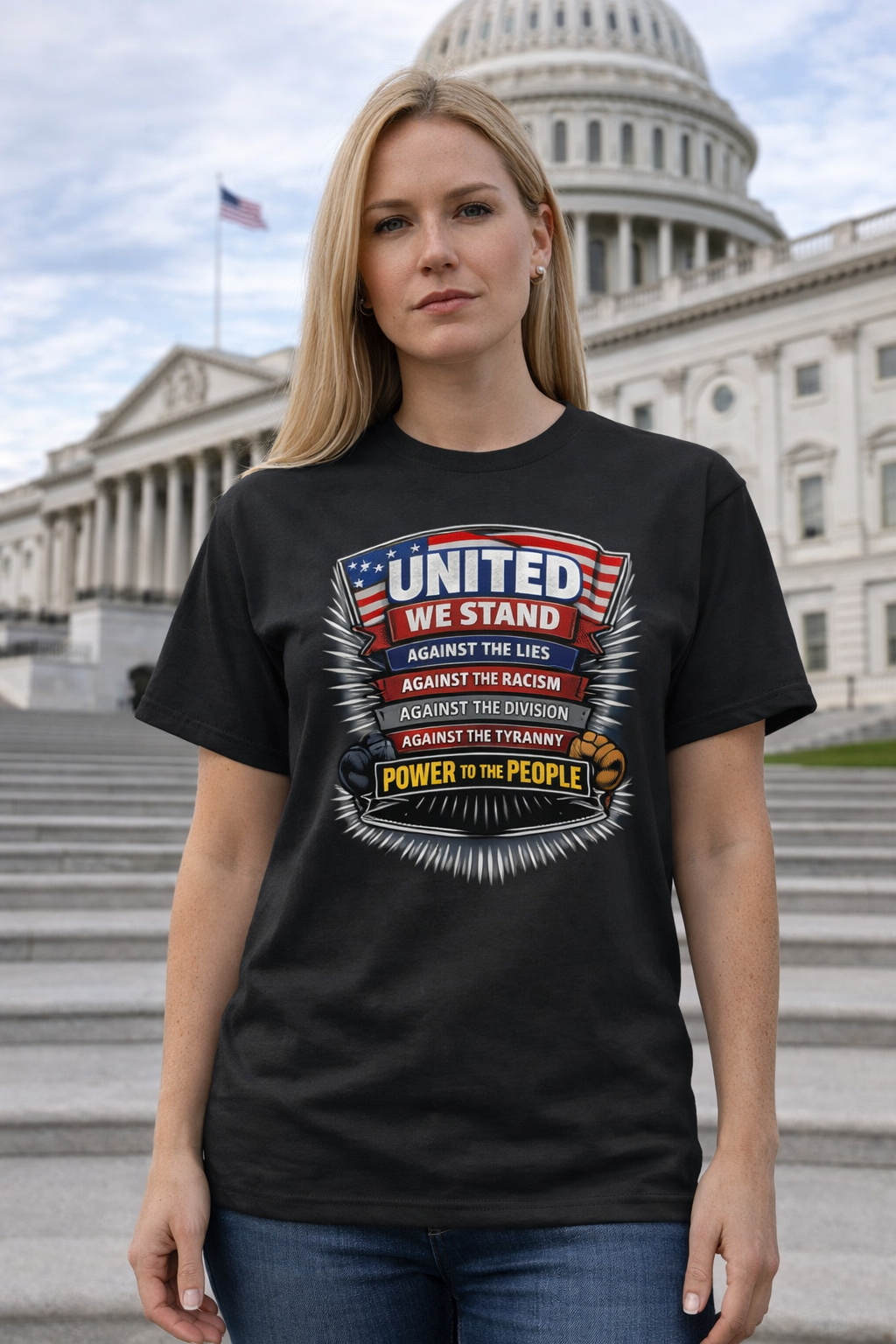 UNITED WE STAND TEE